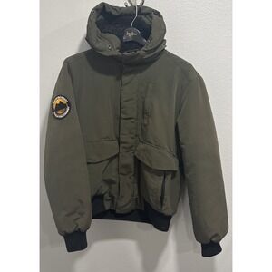 Superdry Everest Explore Expedition Company Ladies Size Large Olive Green READ